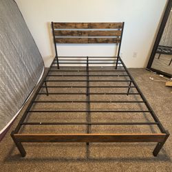 Full Bed Frame With Headboard And Footboard 