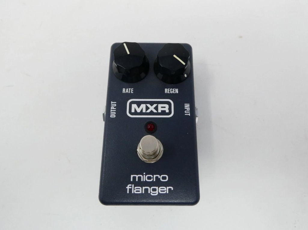 MXR Micro Flanger Guitar Effect Pedal - Tested And Working