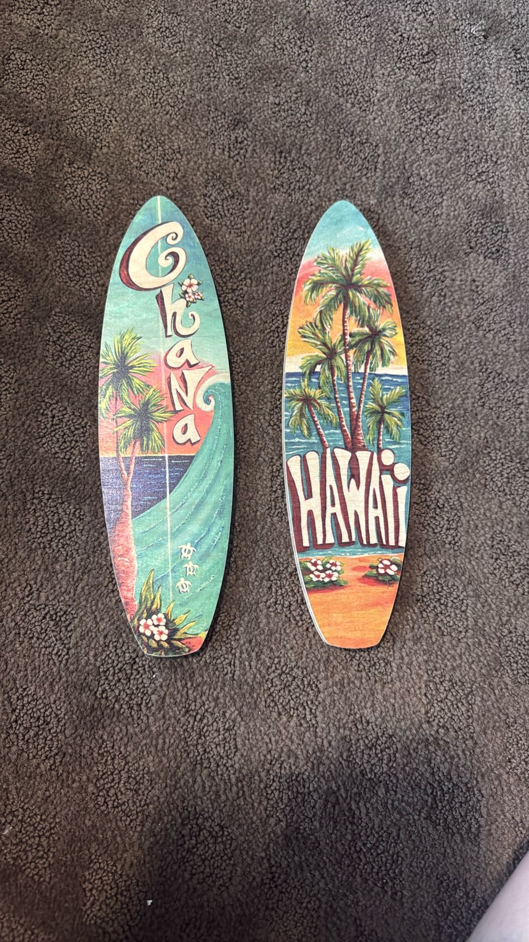 Wooden Surf Boards For Wall Decor