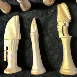 Carved Soapstone Chess Set