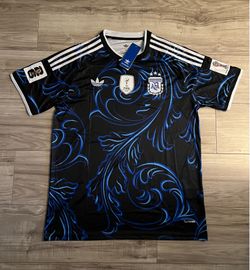 Black Argentina 2026 World Cup Jersey