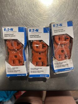 Isolated Ground Duplex Receptacle