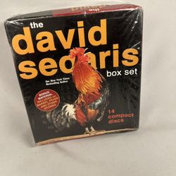 NEW (still Sealed) Box Set David Sedaris  Cds (14)