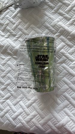The Mandalorian & Grogu Green Collectible Cup 2026 Burger King Star Wars Sealed