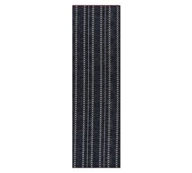New - Pottery Barn Navy Indoor / Outdoor Rug