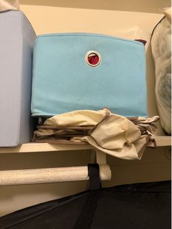 Cubby basket bin storage organization