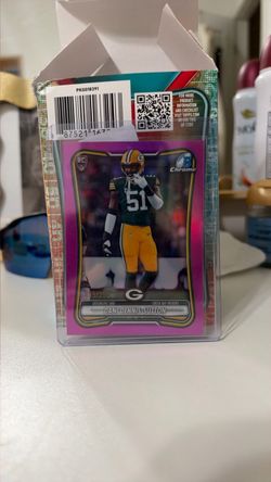 Topps 2024 Bowman Chrome Dani Dennis-Sutton Packers Rookie Pink /250
