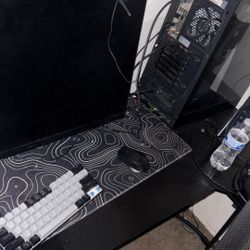 Pc Monitor Keyboard And Mouse 