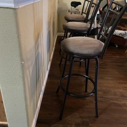 3 Bar Stools 42” 