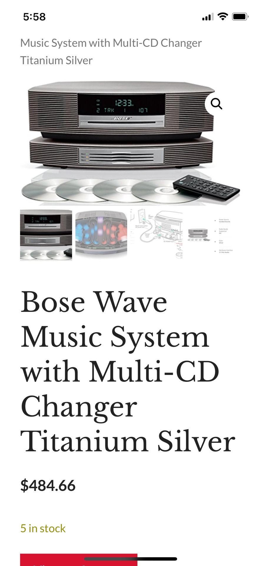 Bose Music System