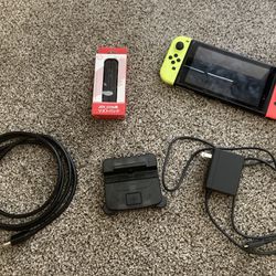 Nintendo Switch With Accessories