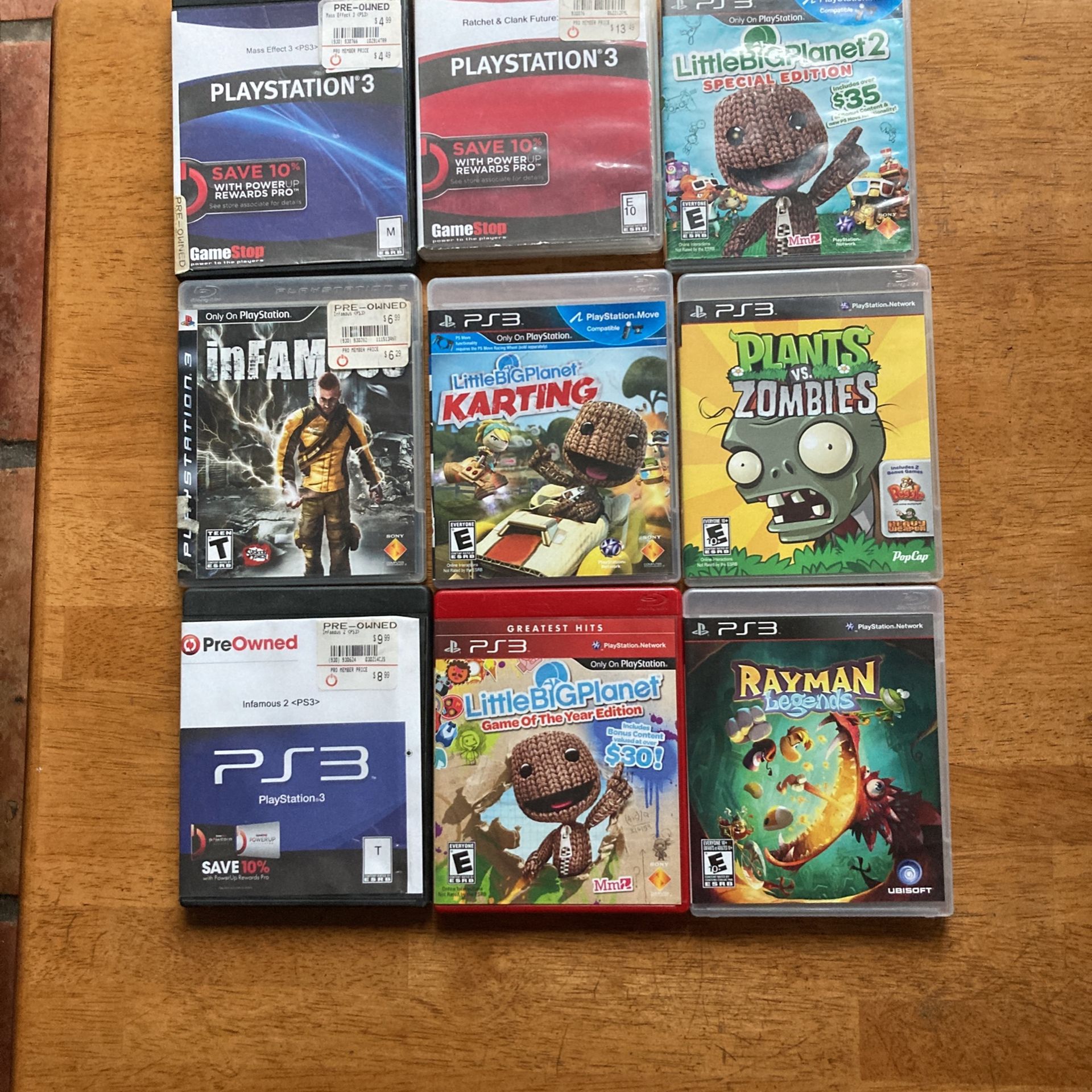 PS3 Games most with Original Box
