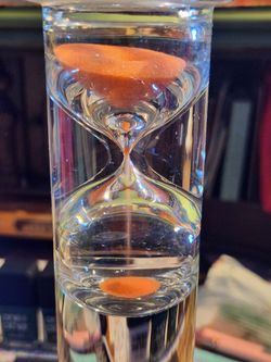 Orange Sand Hourglass