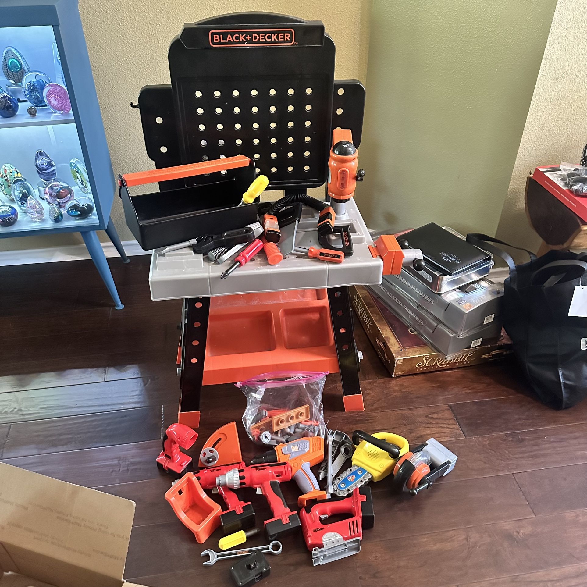 Black & Decker Child’s Toy Workbench With Tools