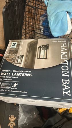 Exterior wall lanterns new in box