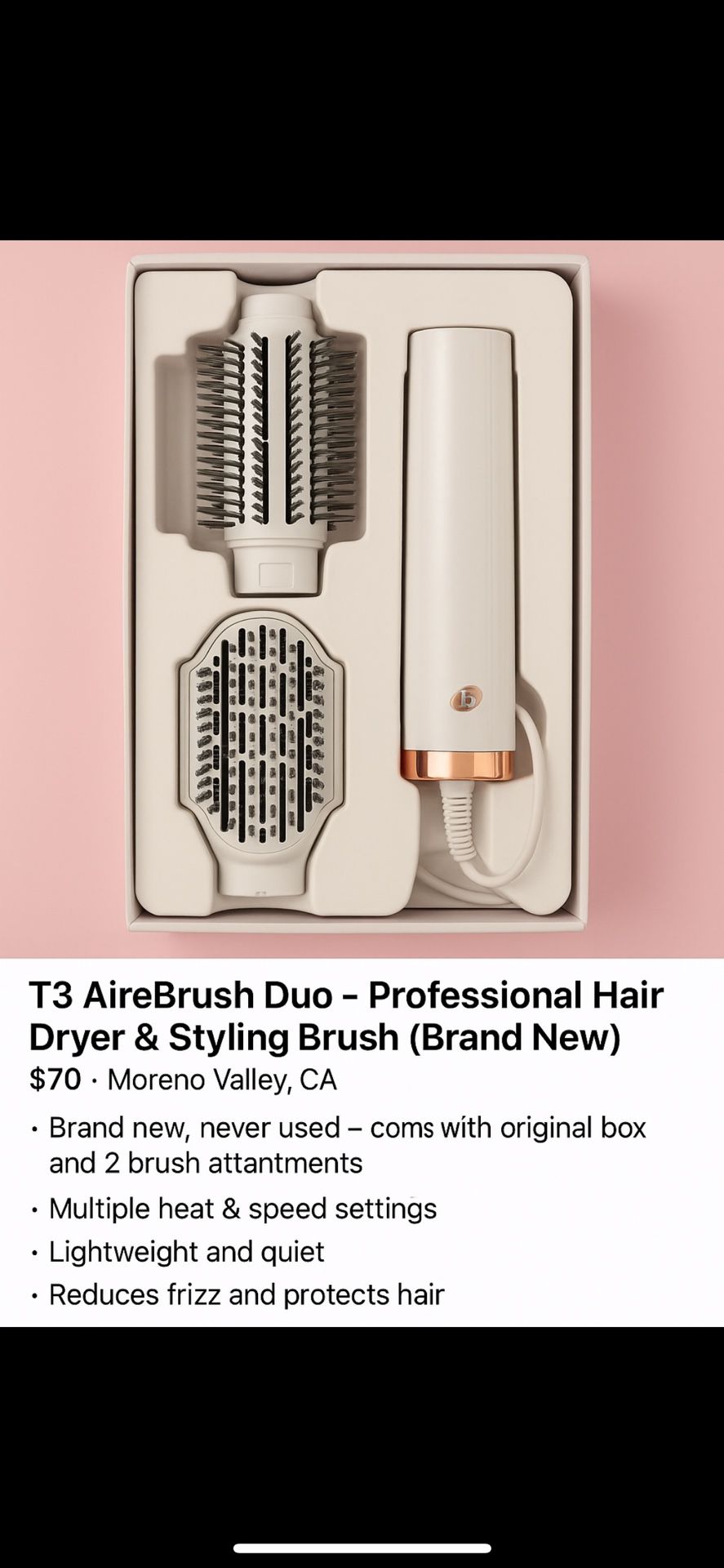 T3 Hair Brush Dryer
