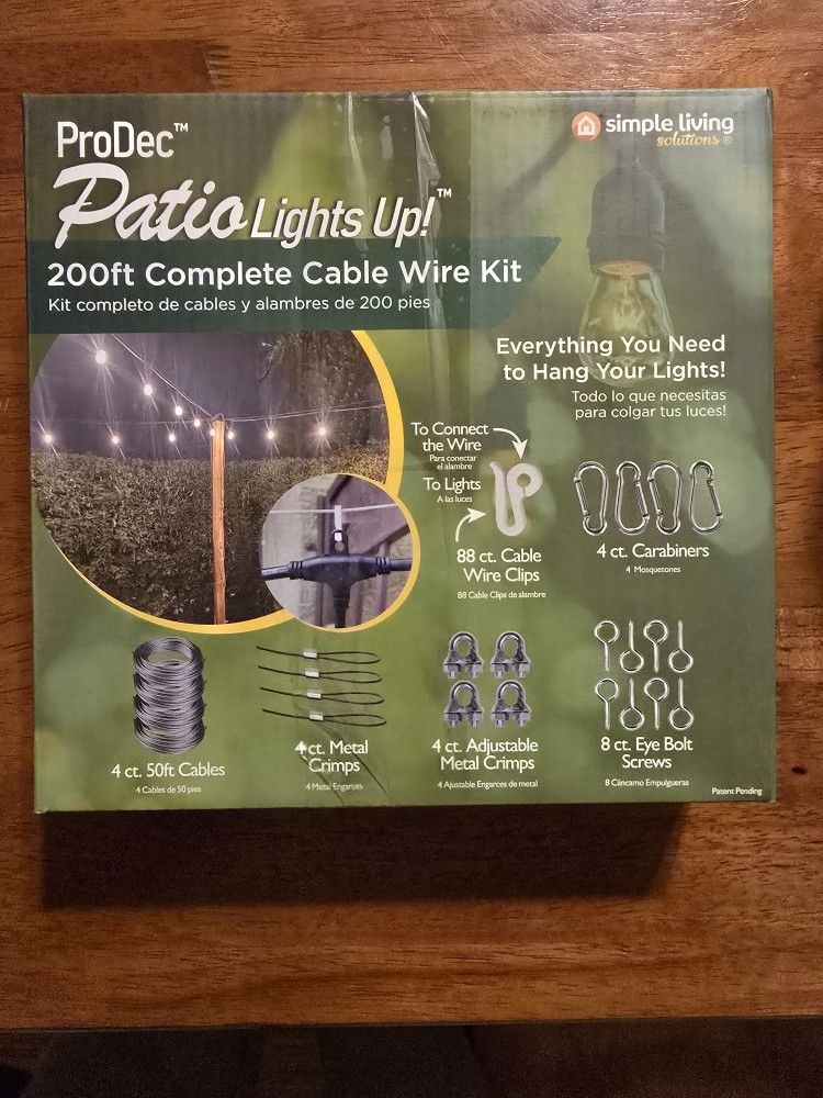 ProDec Patio Lights Up