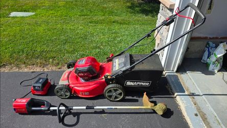 Snapper Lawn Mower & Trimmer set