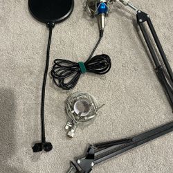 PC Microphone Set With Windscreen