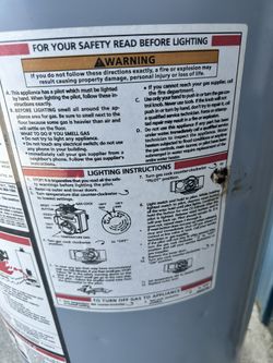 Natural Gas Heater$100