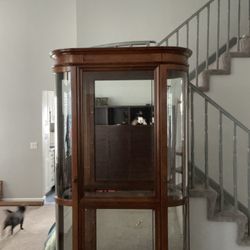 Glass Cabinet (Curio Cabinet) (delivery included)