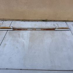 2 Olympic Weight Bars $25 Each