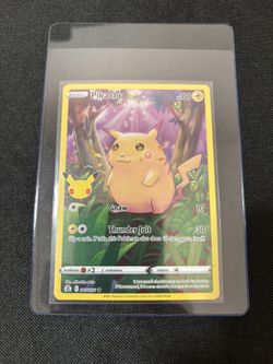 Pikachu Celebrations Mint