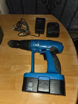 Clark 24V DC Cordless Hammer Drill