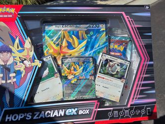 Hop's zacian  Ex box