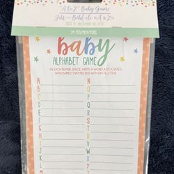 Multiple Baby Shower Game Supplies