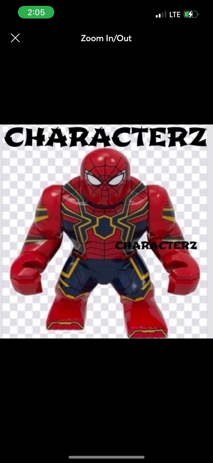Marvel Spider-Man Large Minifigure