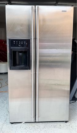 Jenn-Air Stainless Steel Side-by-Side Refrigerator