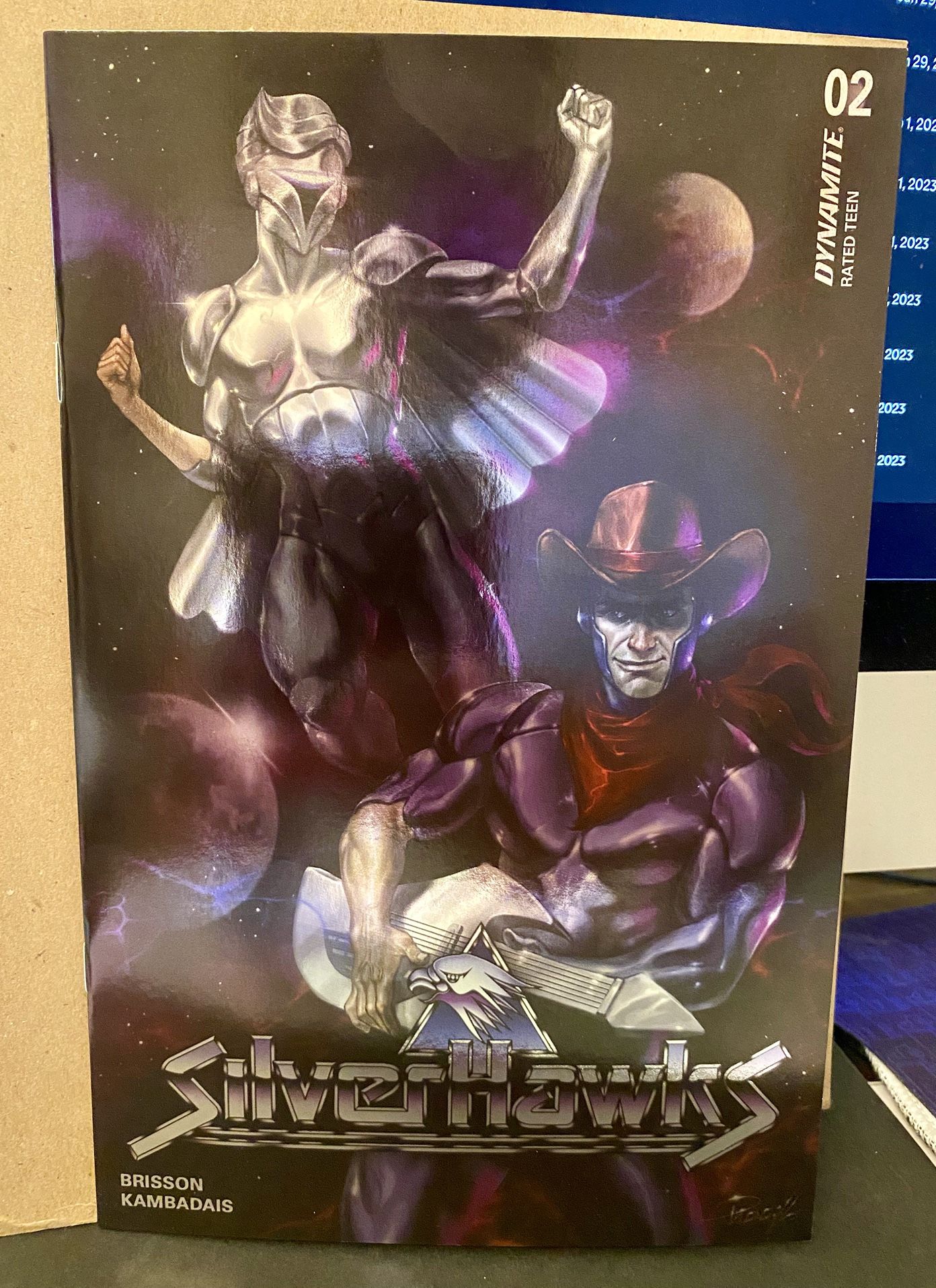 Silverhawks #2 CVR H Parrilloff Foil Variant