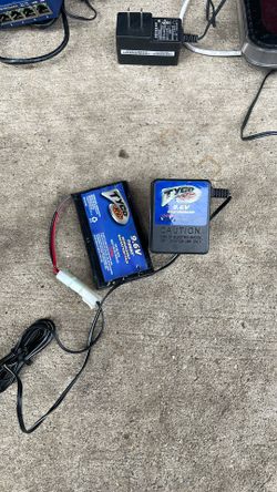 Tyco 9.6 Charger Snd Battery Hard To Find 