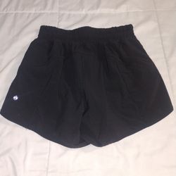 Lululemon Black Athletic Running Shorts size 4
