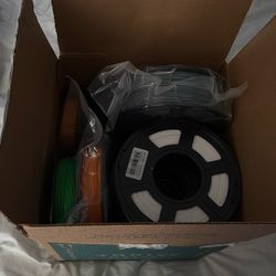 Box Of 3D Printer Filament