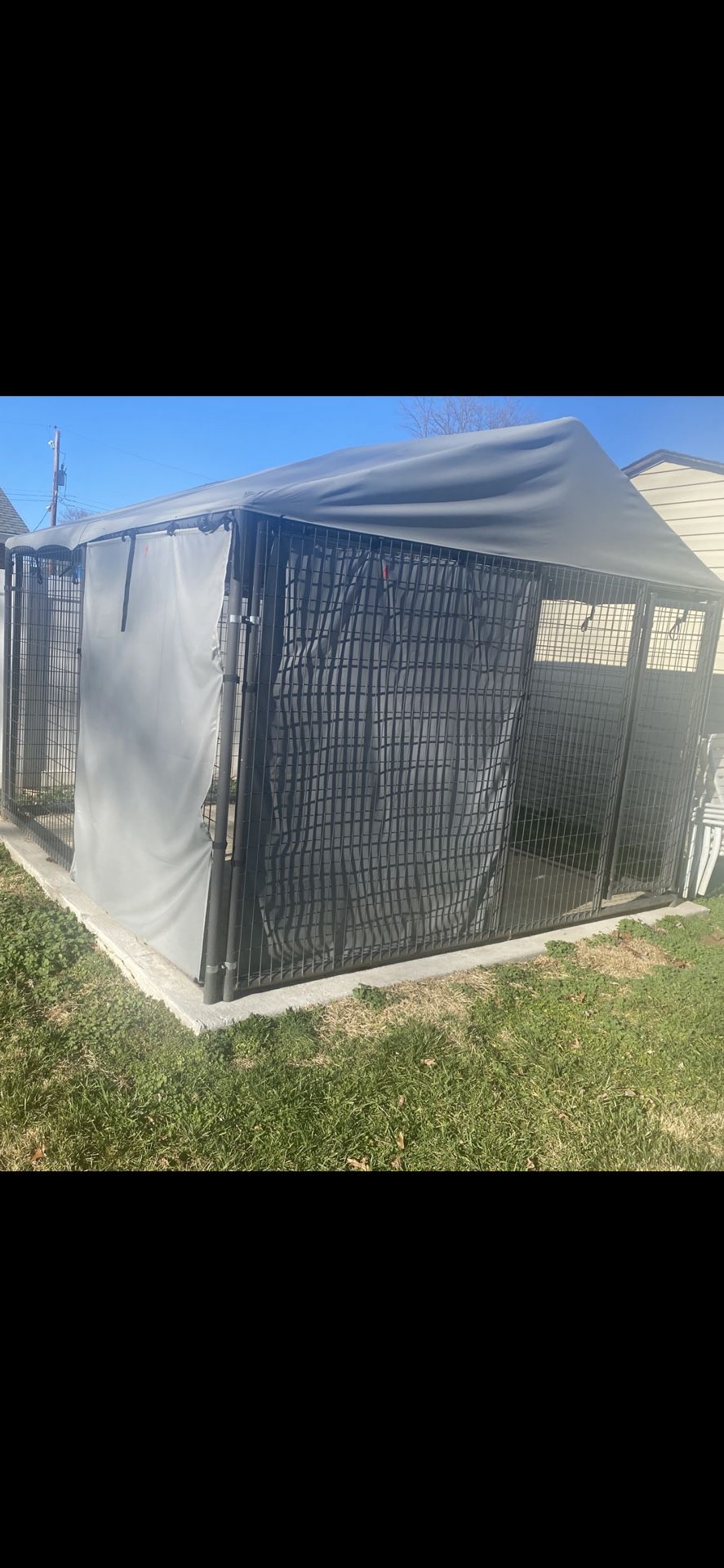 Tarter 6ft X10ftx10ft  Heavy Duty Dog Kennel