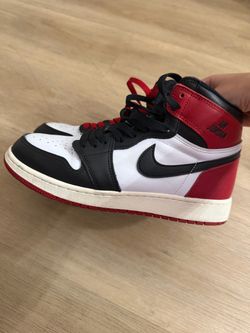 JORDAN 1 RETRO HIGH OG 'BLACK TOE REIMAGINED'