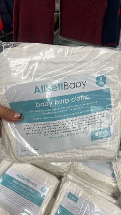 Baby burp clothes