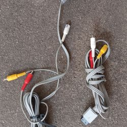 Wii AV CABLES $10 EACH 