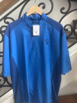 Pebble Breach Golf Club Wind Shirt ~ Adidas ~ Brand New ~ Men’s Large