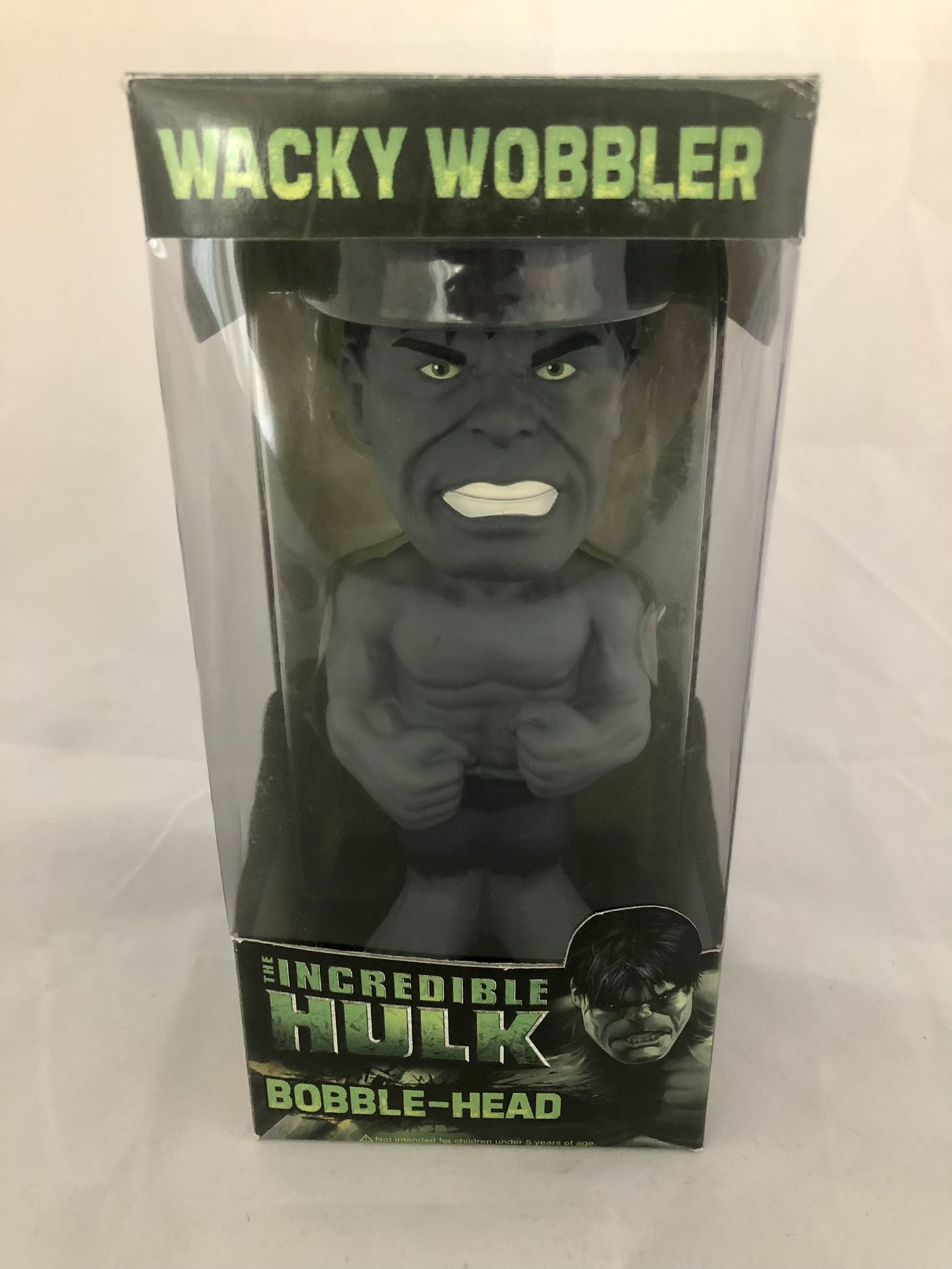 Funko 2008 Wacky Wobbler The Incredible Hulk Bobble-Head