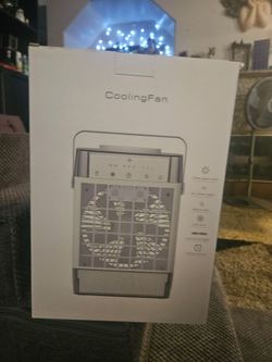 Portable cooling fan