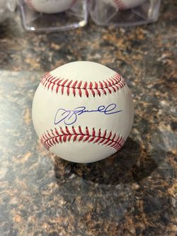 Jeff Bagwell Autographed Baseball