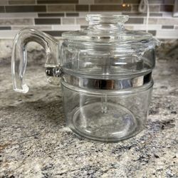 Vintage Pyrex Flame Ware Percolator # 7754B