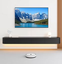 Floating TV Stand, 47in Wall Mounted TV Cabinet,TV Stand with Door