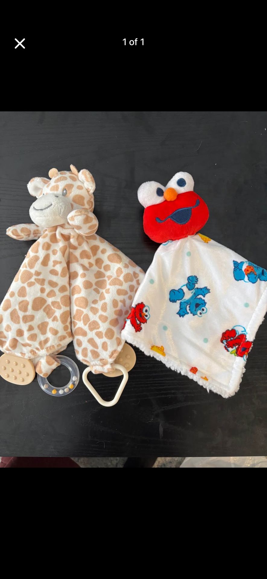 baby security blanket toys
