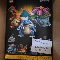 Lego Pokémon main set only