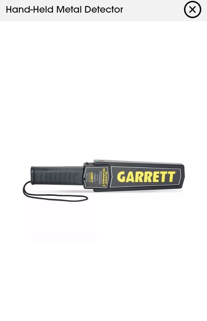 Handheld Metal Detector 