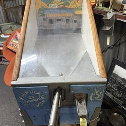 1950 Coin Op Marshal Shooting Game 